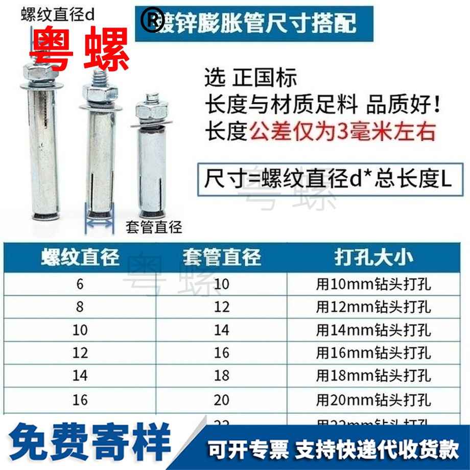 訂做紅河膨脹螺絲